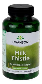 Ostropest plamisty (Milk Thistle) 500mg - 100kaps SWANSON