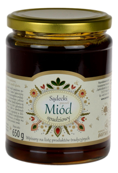 Miód spadziowy Sądecki 650g BARTNIK