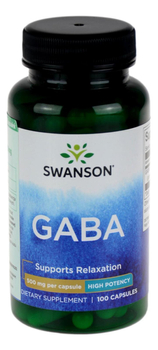 GABA 500mg - 100kaps SWANSON