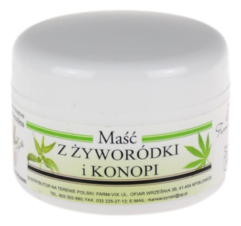 Maść z żyworódki i konopi 50ml FARM-VIX