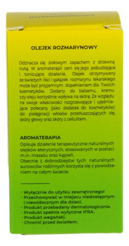 Olejek eteryczny rozmarynowy 7ml AVICENNA OIL