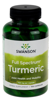 Turmeric (Kurkuma) 720mg - 100kaps SWANSON