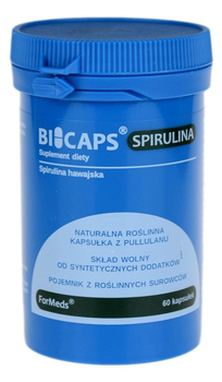 BICAPS Spirulina 60 kapsułek FORMEDS