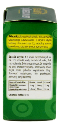 Laurosept Q73 (Olejek laurowy) 10 ml ASEPTA