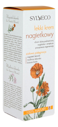 Lekki krem nagietkowy 50ml SYLVECO