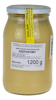 Miód rzepakowy 1,2kg Pasieka BARĆ Kamianna