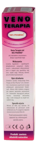 Veno Terapia żel z kasztanowcem 75g NES PHARMA