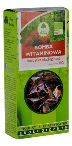 Herbatka Bomba Witaminowa EKO 100g DARY NATURY