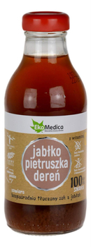 Sok jabłko-pietruszka-dereń 100% smaku 300ml EKAMEDICA