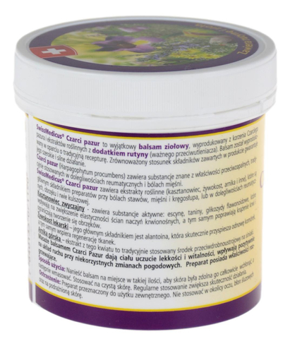 Balsam Czarci Pazur z Rutyną 250ml HERBAMEDICUS