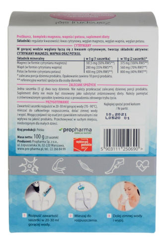 ProSkurcz - Kompleks minerałów - 20 saszetek 100g DR GAJA