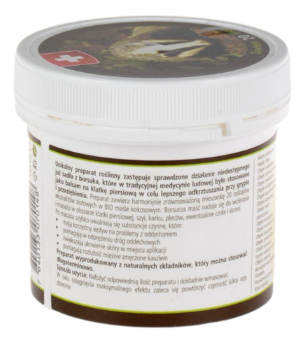 Maść borsucza 125ml HERBAMEDICUS