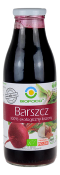 Barszcz 100% ekologiczny kiszony BIO 500ml BIO FOOD