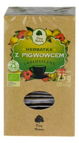 Herbatka z Pigwowcem EKO 25x3g DARY NATURY