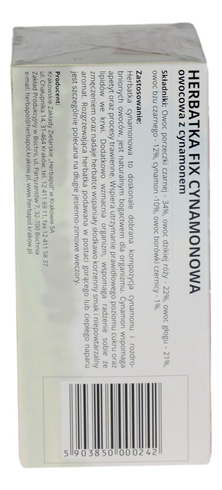 Herbatka Cynamonowa FIX 20x3g HERBAPOL