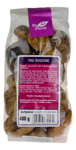 Figi suszone BIO 400g BIO PLANET