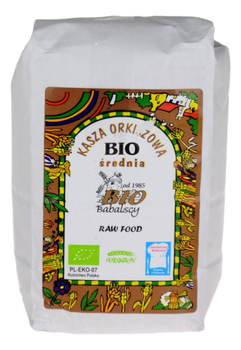 Kasza orkiszowa średnia BIO 500g BIOBABALSCY