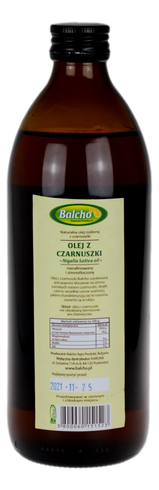 Olej z czarnuszki 500ml BALCHO