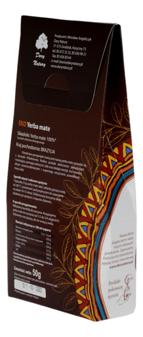 YERBA MATE Eko 50g DARY NATURY