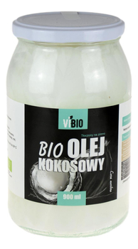 Olej kokosowy Nierafinowany BIO 900ml VIBIO