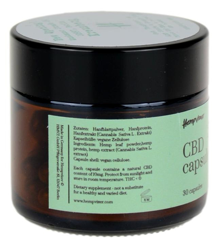 Kapsułki CBD 5% - 30 kapsułek HEMPVIZER