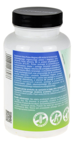 Potas + Magnez + B6 Active 120kaps PHARMOVIT