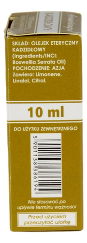 Olejek eteryczny kadzidłowy 10ml ETJA