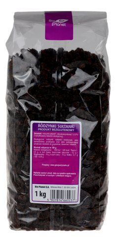 Rodzynki sułtanki BIO 1kg BIO PLANET