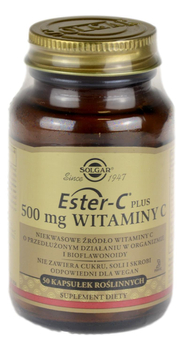 Ester-C Plus 500 mg Witaminy C 50 kaps. SOLGAR