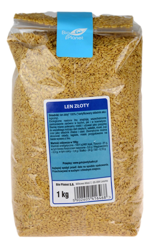 Len Złoty BIO 1000g BIOPLANET