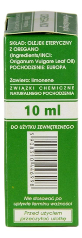 Olejek eteryczny oregano 10ml ETJA
