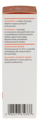 Witamina D3 FORTE 2000 30ml AURA