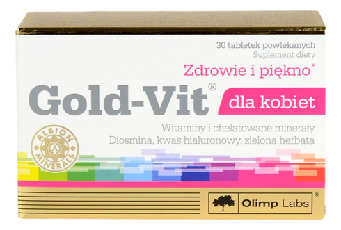 Gold-Vit dla kobiet 30 tabletek OLIMP