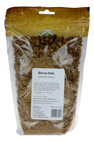 Morwa biała suszone owoce 500g ASTRON