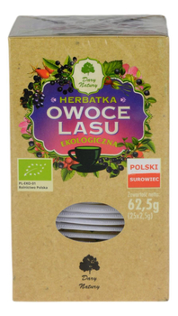 Herbatka Owoce Lasu EKO 25x2,5g DARY NATURY