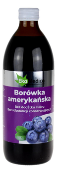 Borówka amerykańska sok 500ml EKAMEDICA