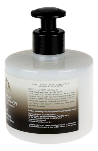 Mydło do rąk z olejkiem z konopi 300ml INDIA