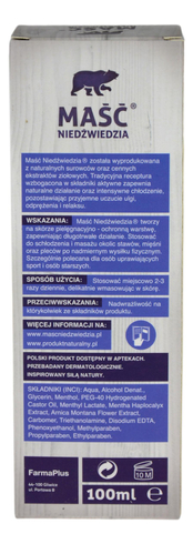 Maść niedźwiedzia, Polarny Lód 100ml SAW-MED