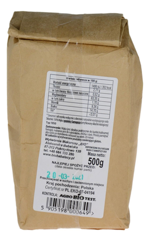 Mąka z samopszy BIO 500g BIOBABALSCY
