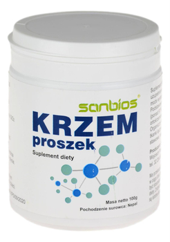 Krzem proszek 100g SANBIOS