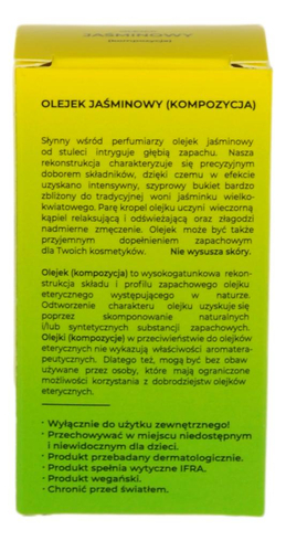 Olejek jaśminowy (kompozycja) 7ml AVICENNA OIL