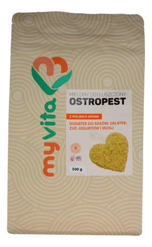 Ostropest mielony odtłuszczony 500g MY VITA