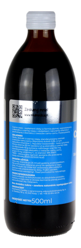 Czarna rzepa sok 500ml EKAMEDICA