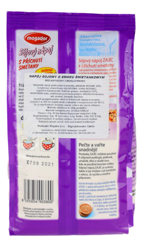 Napój sojowy o smaku śmietankowym 400g MOGADOR