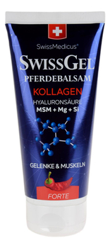 SwissGel Maść z Kolagenem Rozgrzewająca Forte 200ml HERBAMEDICUS