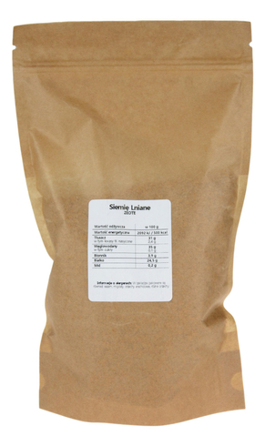 Siemie lniane złote 500g NATUR PLANET