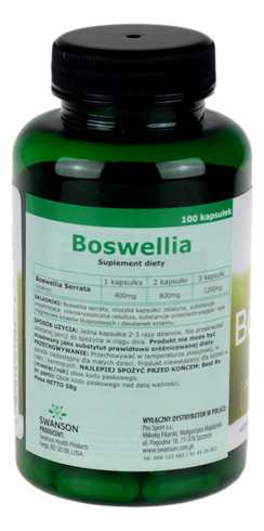 Boswellia 400mg - 100kaps SWANSON