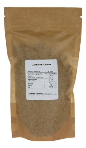 Żurawina suszona 250g NATUR PLANET