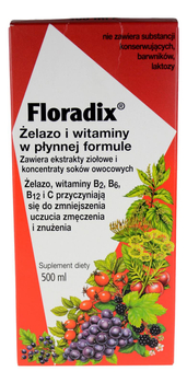 FLORADIX Żelazo i witaminy (Tonik) 500ml