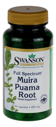 Muira Puama (Drzewo potencji)k 400mg - 90kaps SWANSON